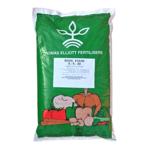 25kg Bag of Thomas Elliot Rose Food Fertilisers 5-5-10