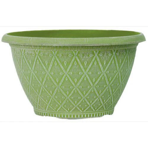 Prisma Decorative Bowl 10" - Moss Green