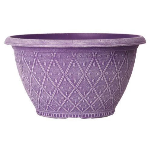 Prisma Decorative Bowl 10" - Raisin