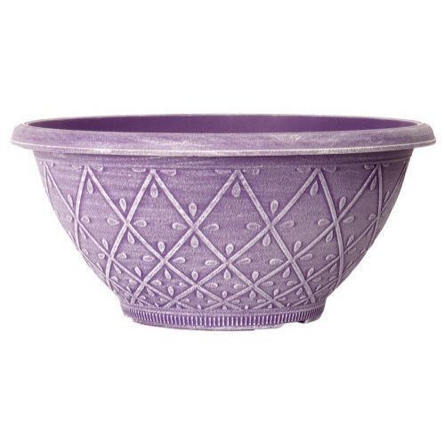 Prisma Decorative Bowl 12" - Raisin