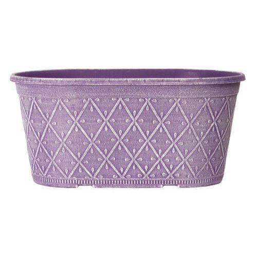 Prisma Decorative Planter Oval 12" - Raisin