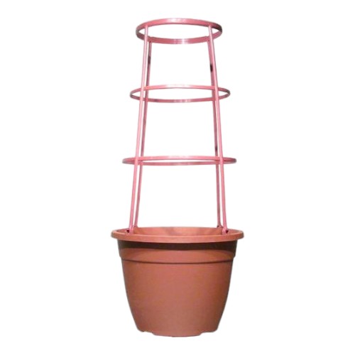 Bella cage Plastic planter 30cm Terracotta