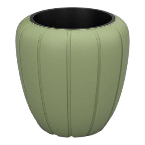 Gaja Planter Low 40cm - Olive Green