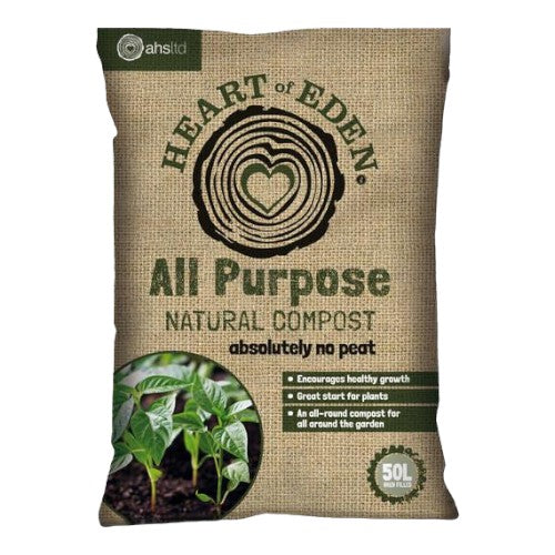 Heart of Eden Peat Free Multi-Purpose Compost 50lt