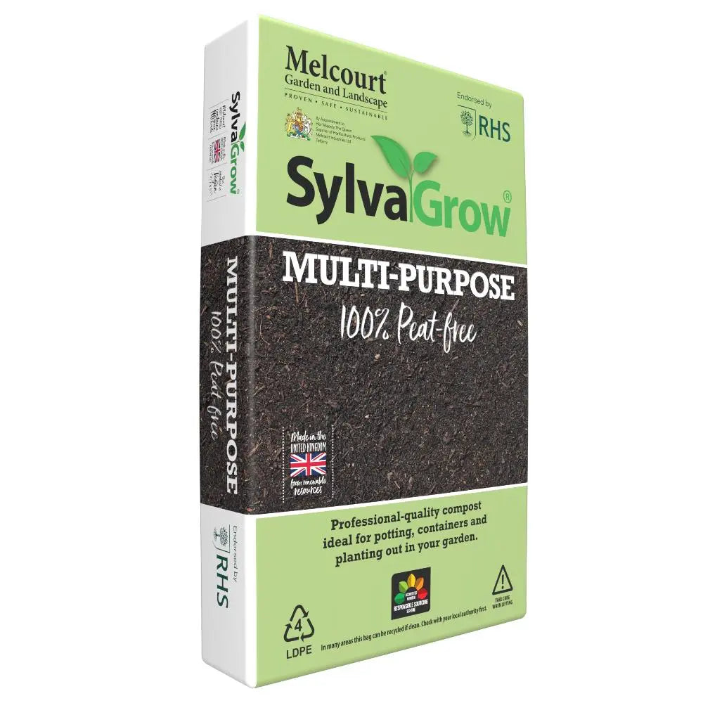 RHS Endorsed Melcourt Sylvagrow Peat Free Compost 40lt copy