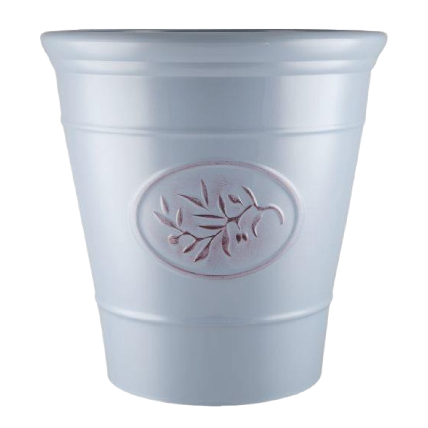 Olive Planter with Drainage 55cm - Light Blue