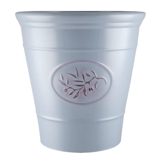 Olive Planter with Drainage 55cm - Light Blue