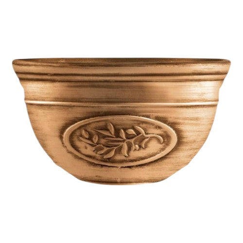 Olive Decorative Planter Bowl 30cm - Gold