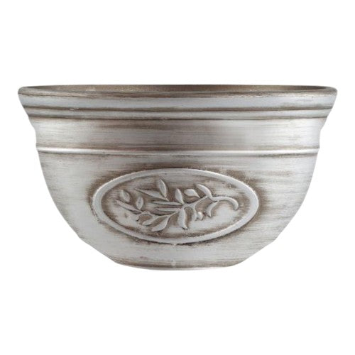 Olive Decorative Planter Bowl 30cm - Silver