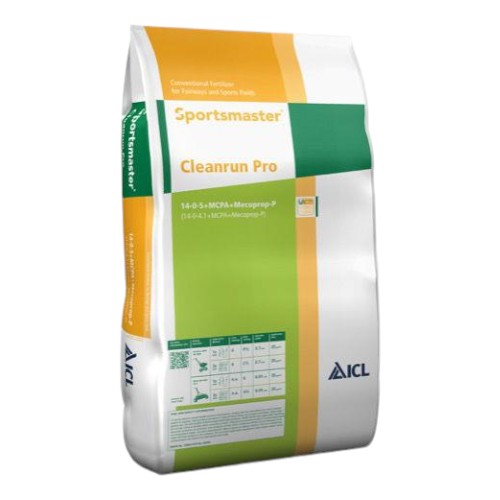 Sportsmaster Cleanrun Pro Turf Feed & Weed 25kg