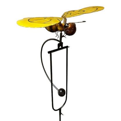 Decorative Garden Swinging Stake Bee