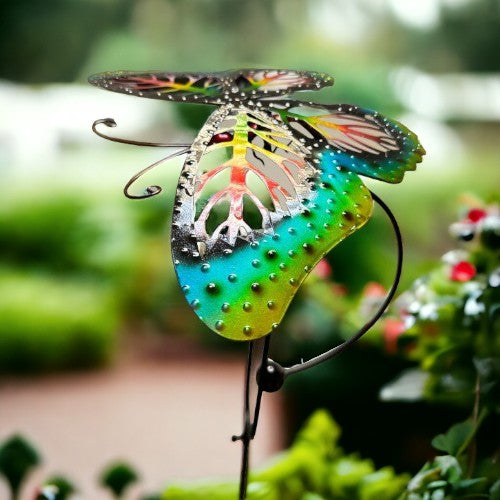 Decorative Garden Swinging Stake Dragonfly