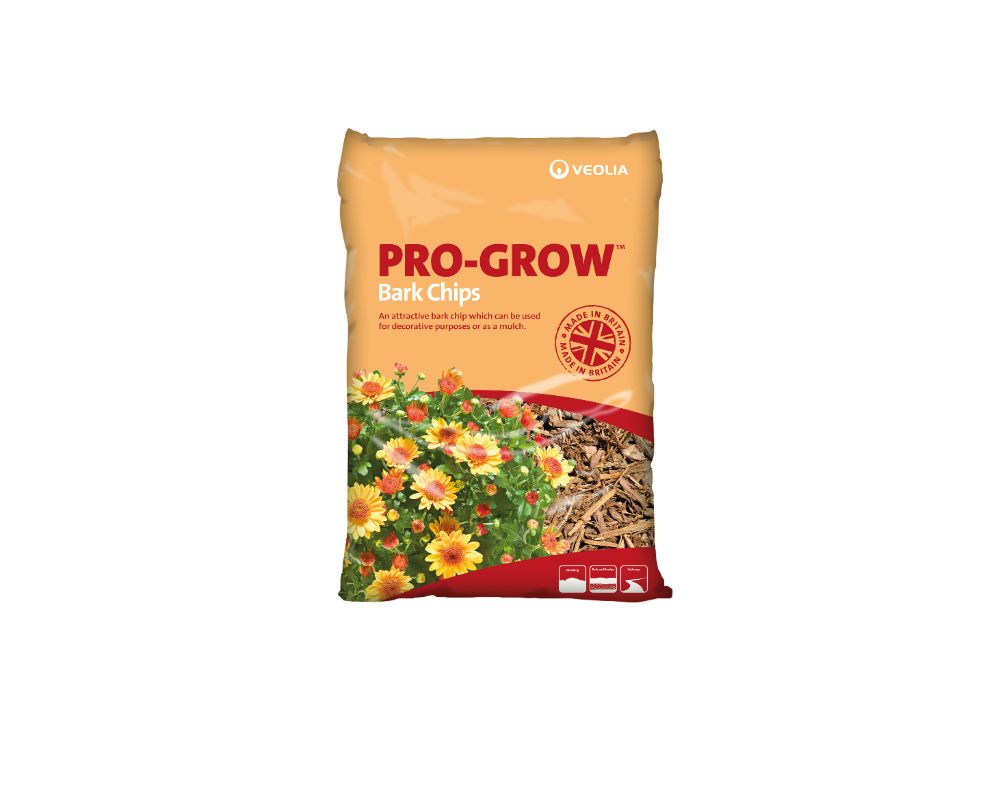 Pro-Grow Decorative Garden Bark Chipping Mulch 70L