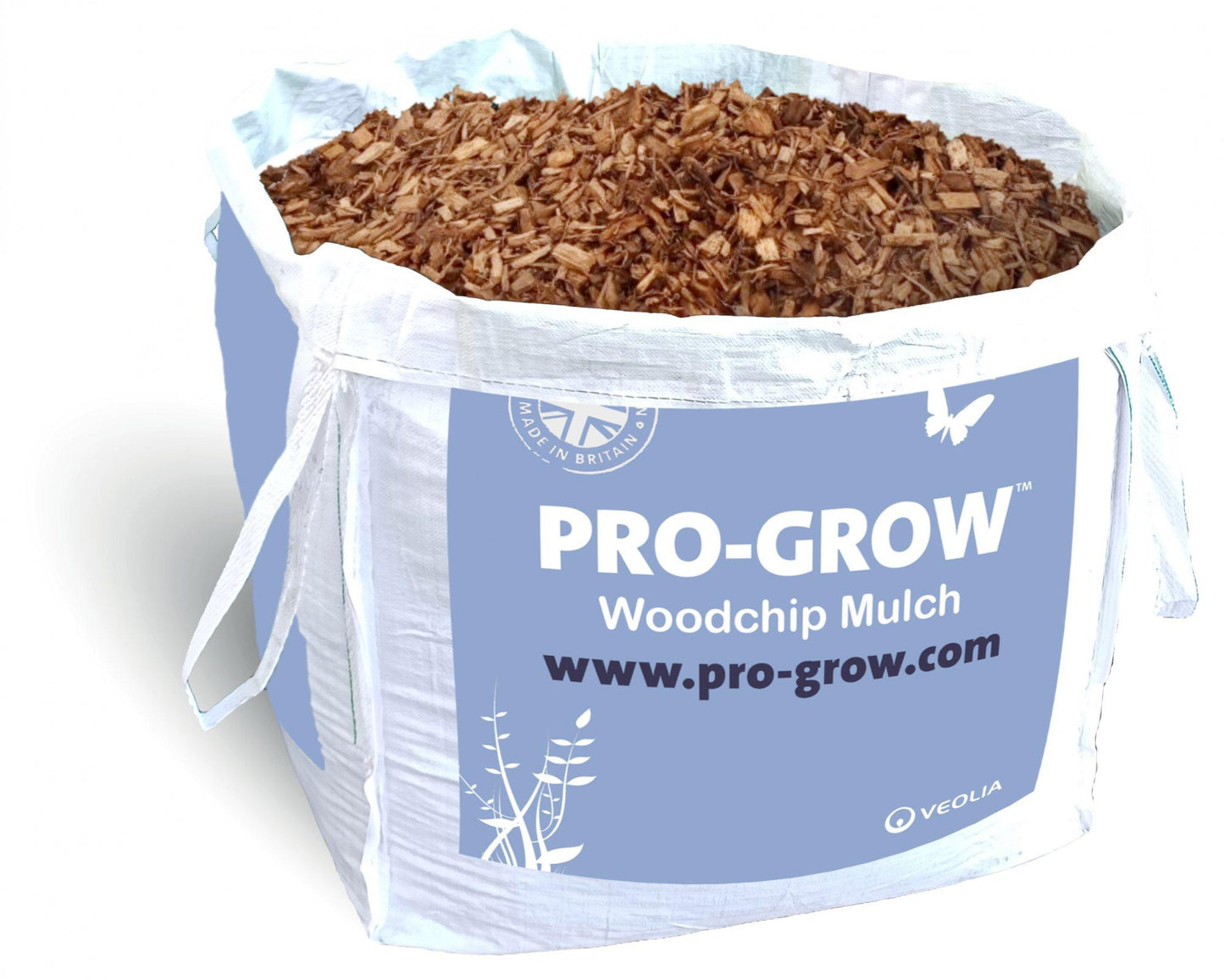 Progrow Woodchip Mulch Bulk Bag 730L