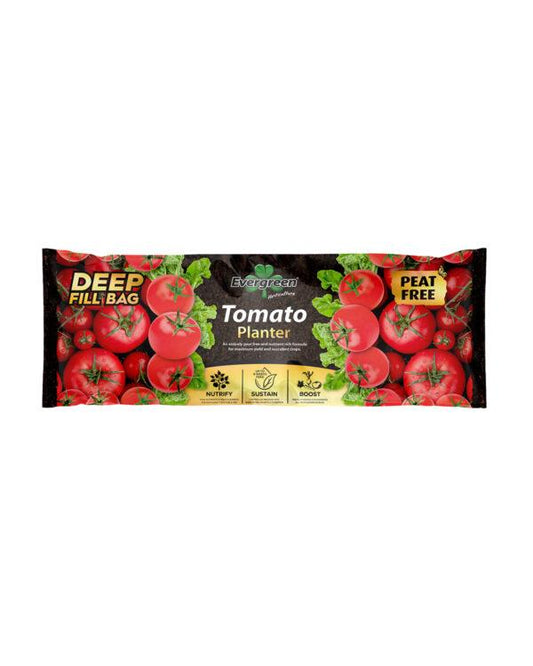 Evergreen Deep Fill Peat Free Tomato & Vegetable Planter 56L