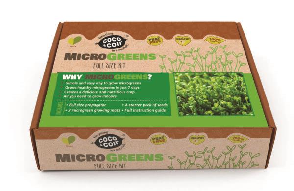 Grow Your Own Microgreens Kit Full