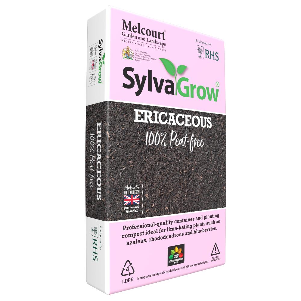 Melcourt Sylvagrow Peat Free Ericaceous Garden Potting Compost 40lt