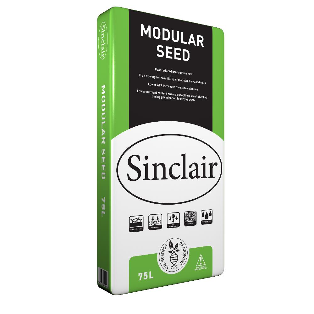 Sinclair Modular Seed Seedling Planting Growing Medium Compost Soil 75lt