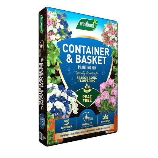 Westland Container & Basket Planting Peat Free Compost Mix 50L