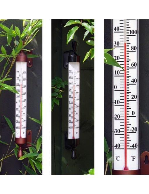 Decorative External Wall Thermometer