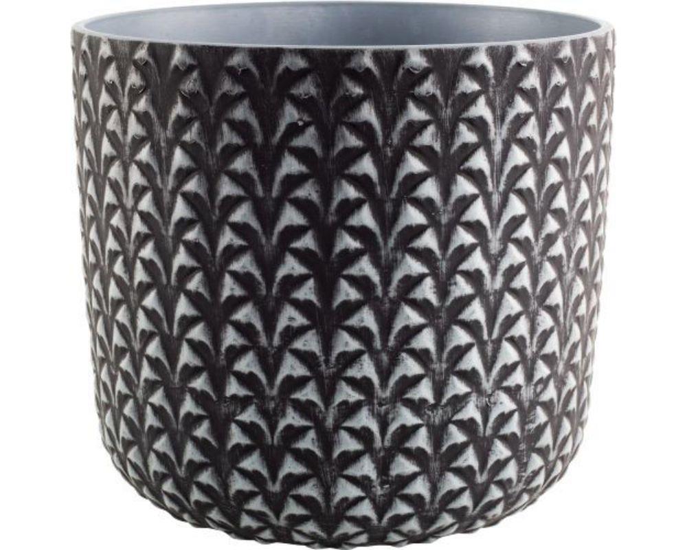 Loire Pineapple Decorative Planter 25cm - Grey Whitewash