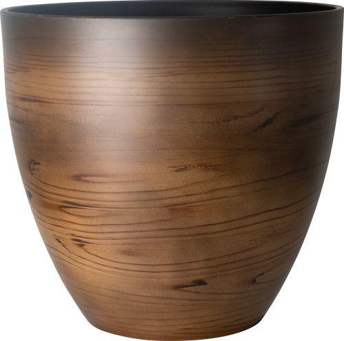 Planter Natural 23cm  Dark Brown