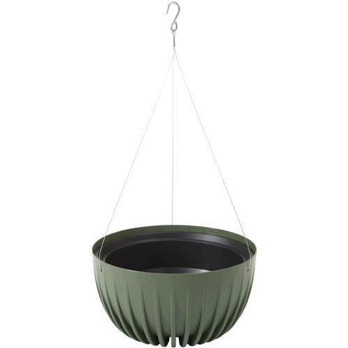 Mira ECO Wood Hanging Bowl 30cm  Forest Green