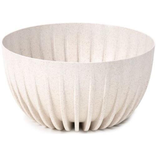 Mira ECO Wood Bowl 24cm  White (Speckled)