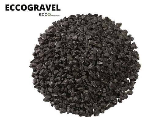 Black Basalt 14mm Decorative Garden Stones 25kg