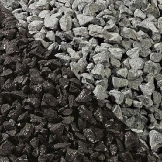 Decorative Black Basalt Chippings 6mm - 25kg