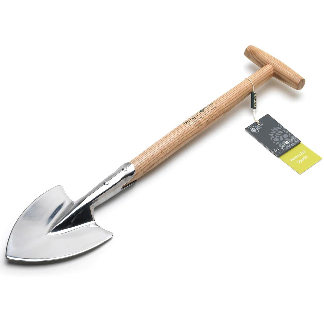 Burgon & Ball RHS Stainless Perennial Spade