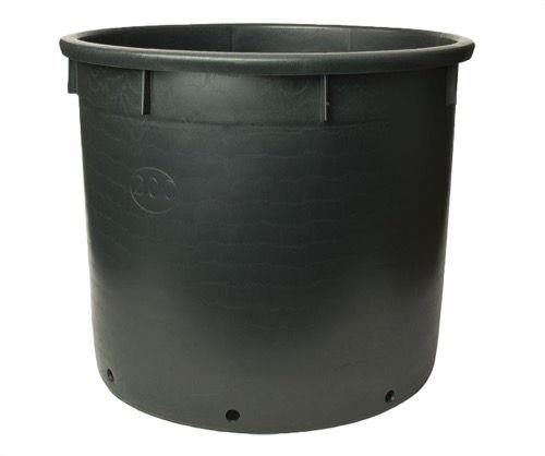 Mastelli Giant Container Pot Heavy Duty without Handles 1000lt Black