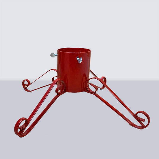 5" Heavy Duty Tree Stand Red