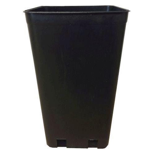 Square Pot Extra Deep Square 1.4lt - Black