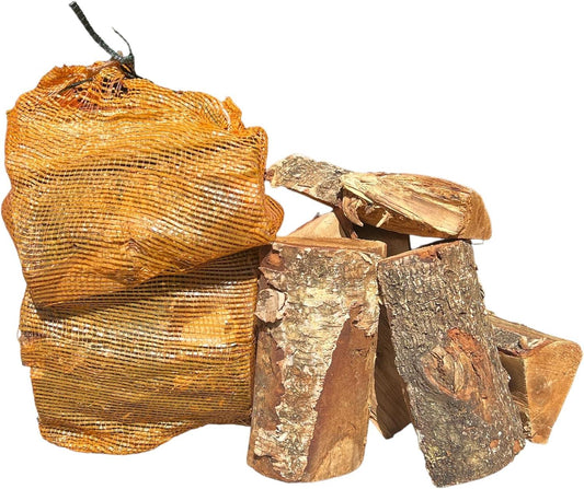 Kilned Dried Birch Burning Wood 30lt Net