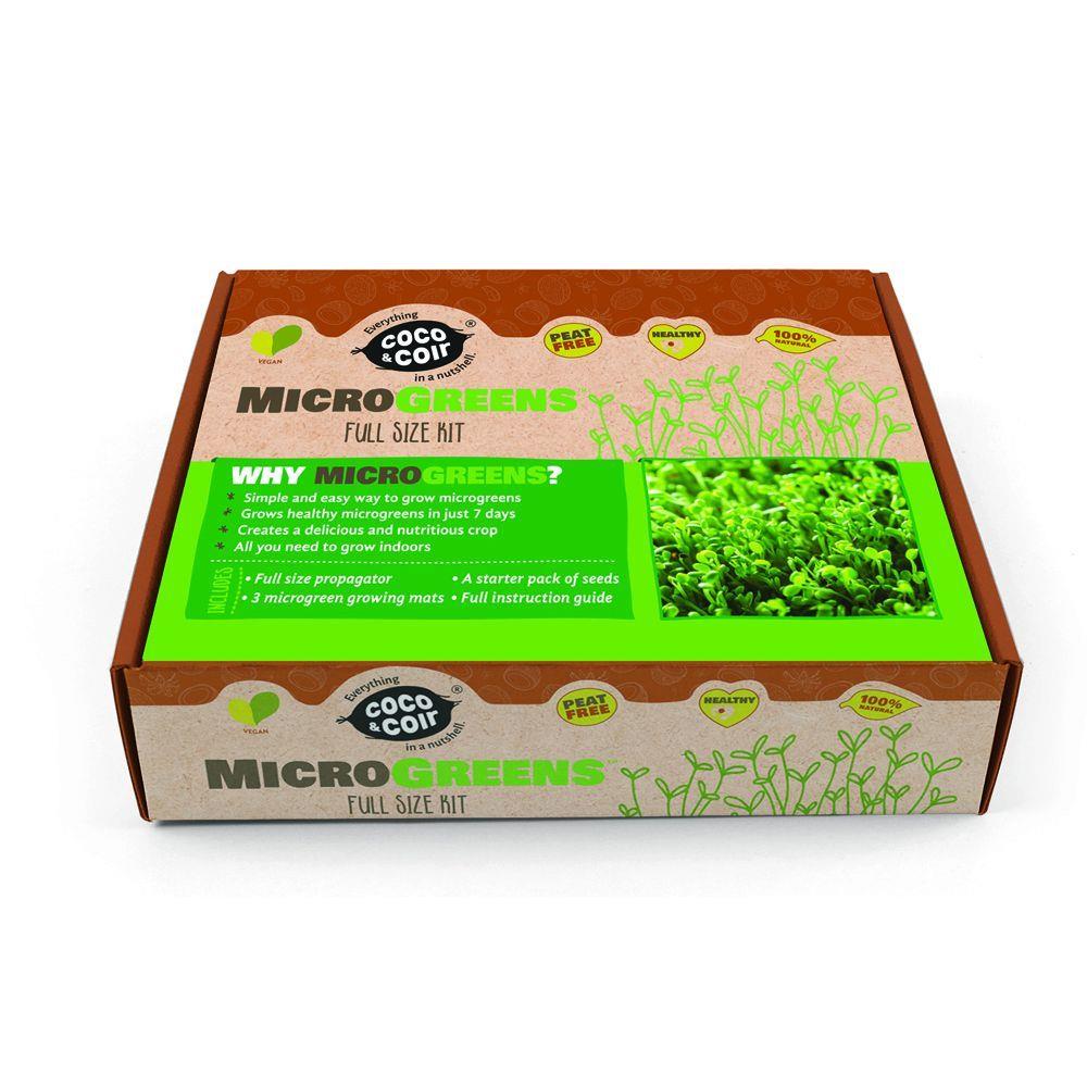 Coco & Coir Microgreens Kit Mini