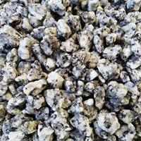 Decorative Silver Grey Granite Stones 14mm 25kg