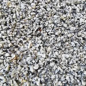 Decorative Silver Grey Granite Stones 6mm 25kg