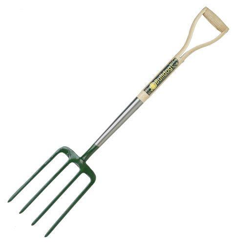 Bulldog Tools Premier Digging Garden k 4 Prong Ash YD Handle 28" 71cm