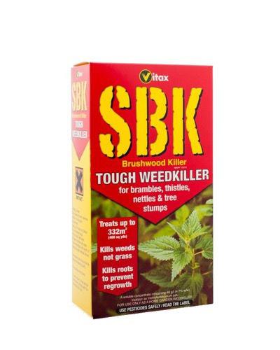 Vitax SBK Brushwood Tough Weedkiller 1lt Bottle 332m2