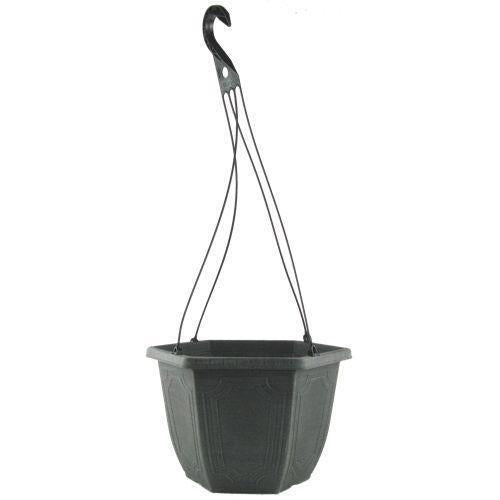 Estate Hanging Basket Hex 30cm  Chalk