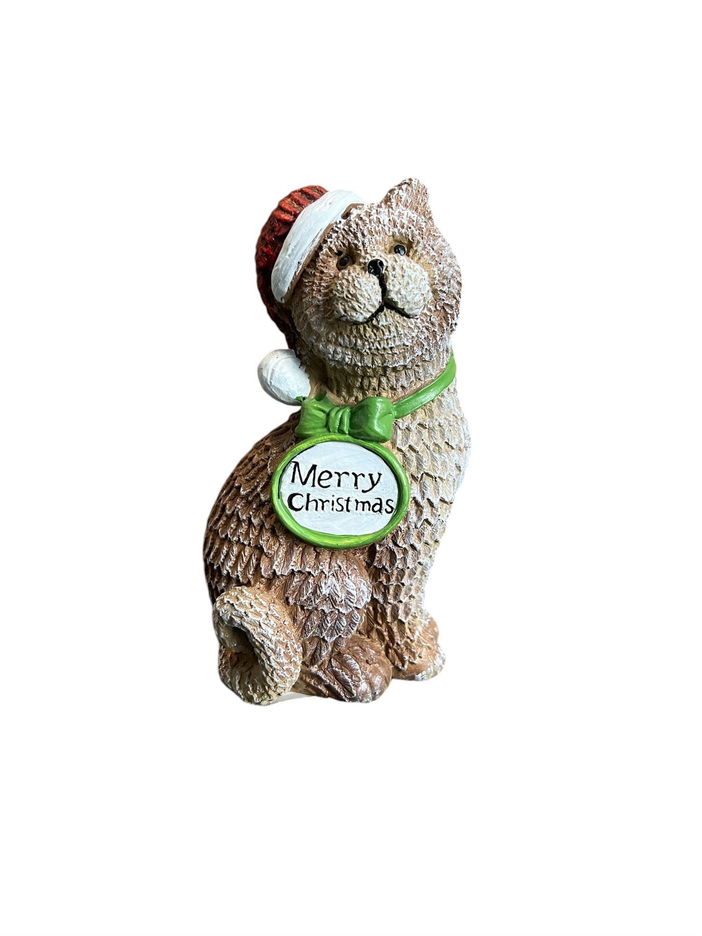 Christmas Cat Ornament 17cm